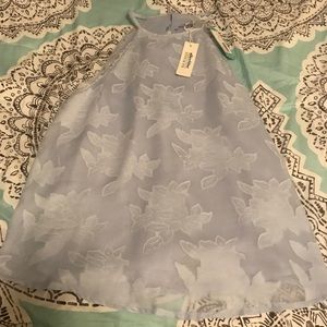 Alice Blue sleeveless top